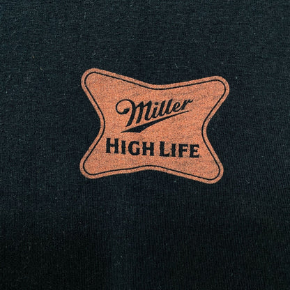 Junk Food Clothing Miller High Life "Champagne of Beers" Graphic T-Shirt Large
