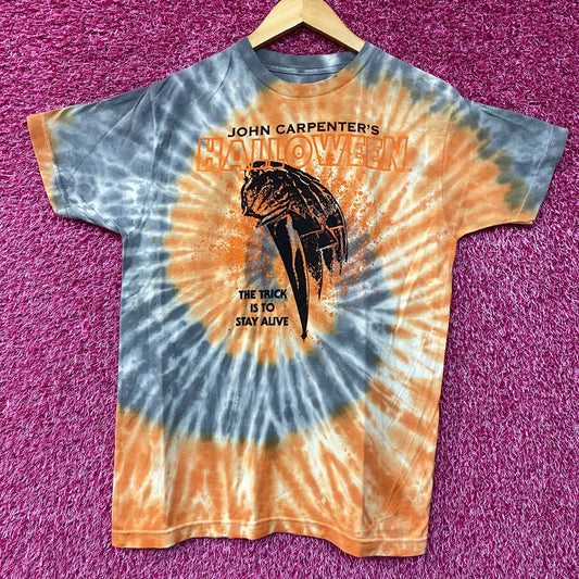 John Carpenter Micheal Myers Halloween Movie Tie Dye T-Shirt Small