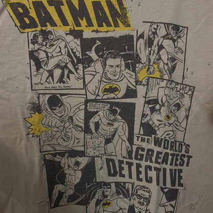 Junk Food Clothing Batman Comic Collage World Greatest Detective T-Shirt 2XL