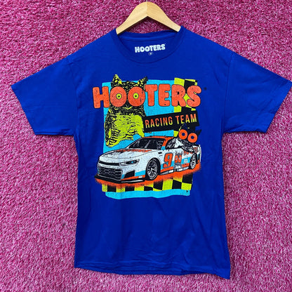 Hooters Racing Team Race Car Number 9 Graphic Design T-Shirt Medium