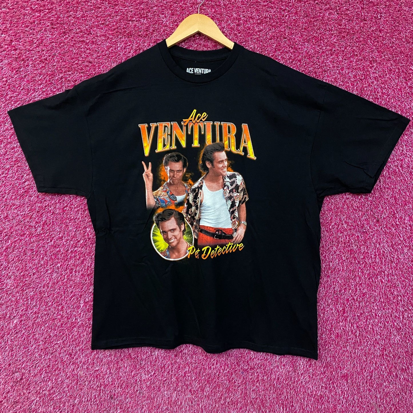 Ace Ventura Pet Detective Movie Graphic Design T-Shirt 2XL