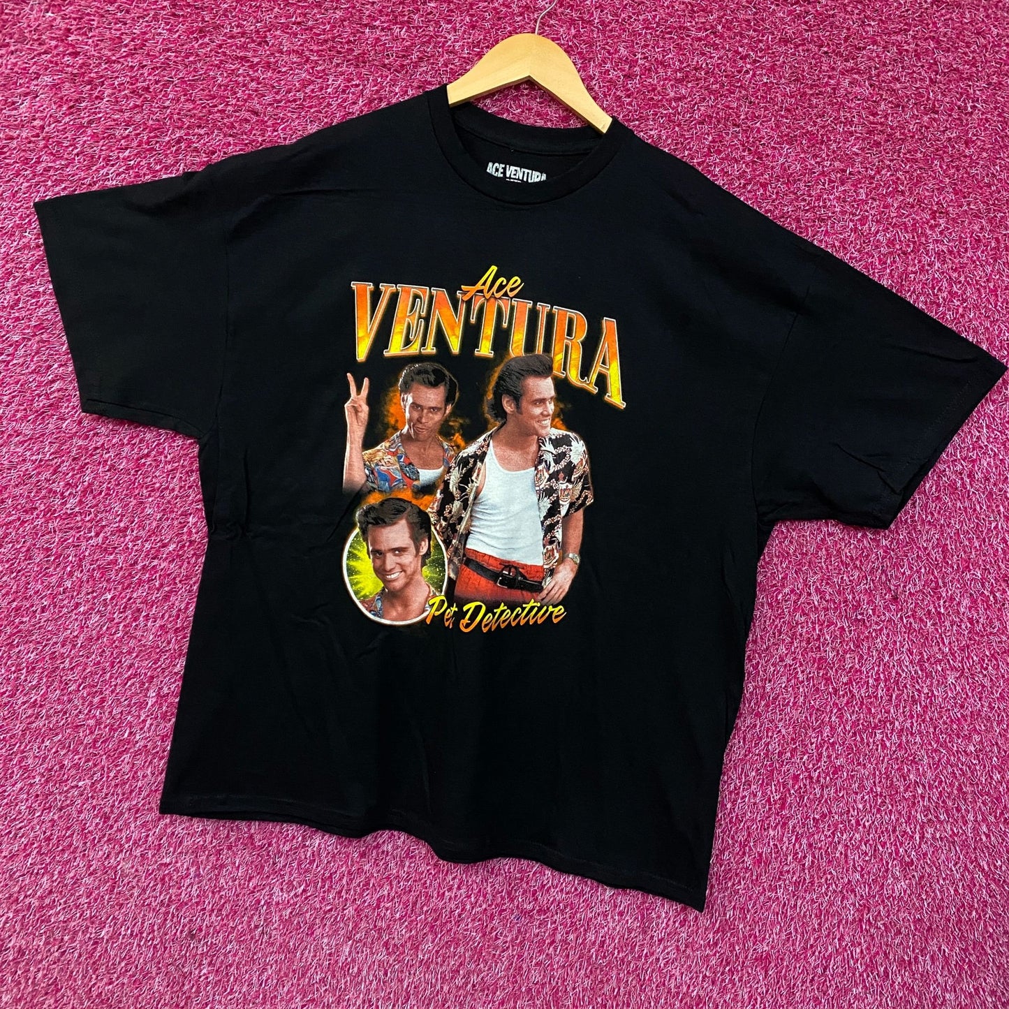 Ace Ventura Pet Detective Movie Graphic Design T-Shirt 2XL