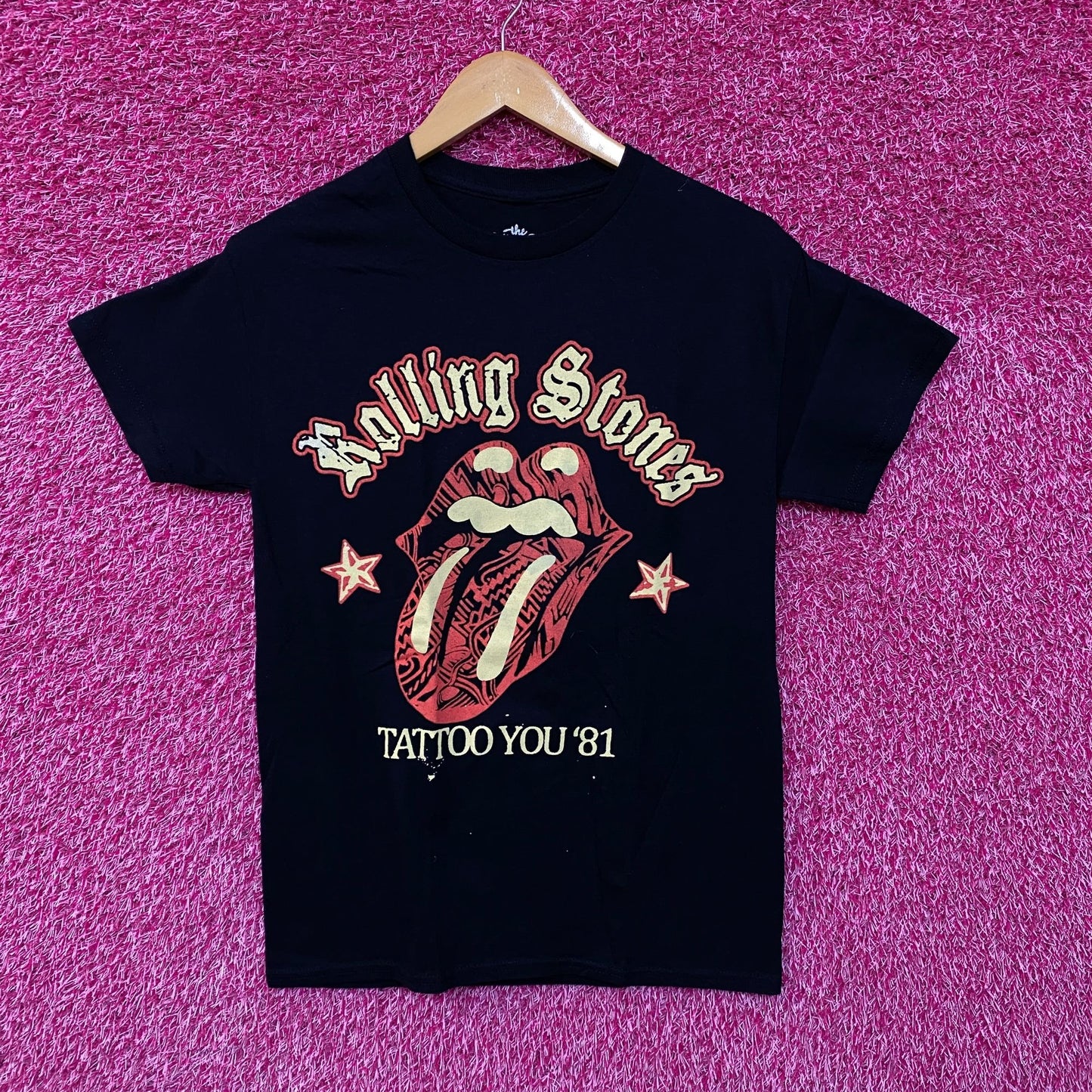 The Rolling Stones Tattoo You 81 Rock Tshirt size Small