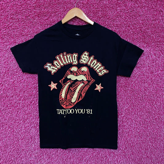 The Rolling Stones Tattoo You 81 Rock Tshirt size Small
