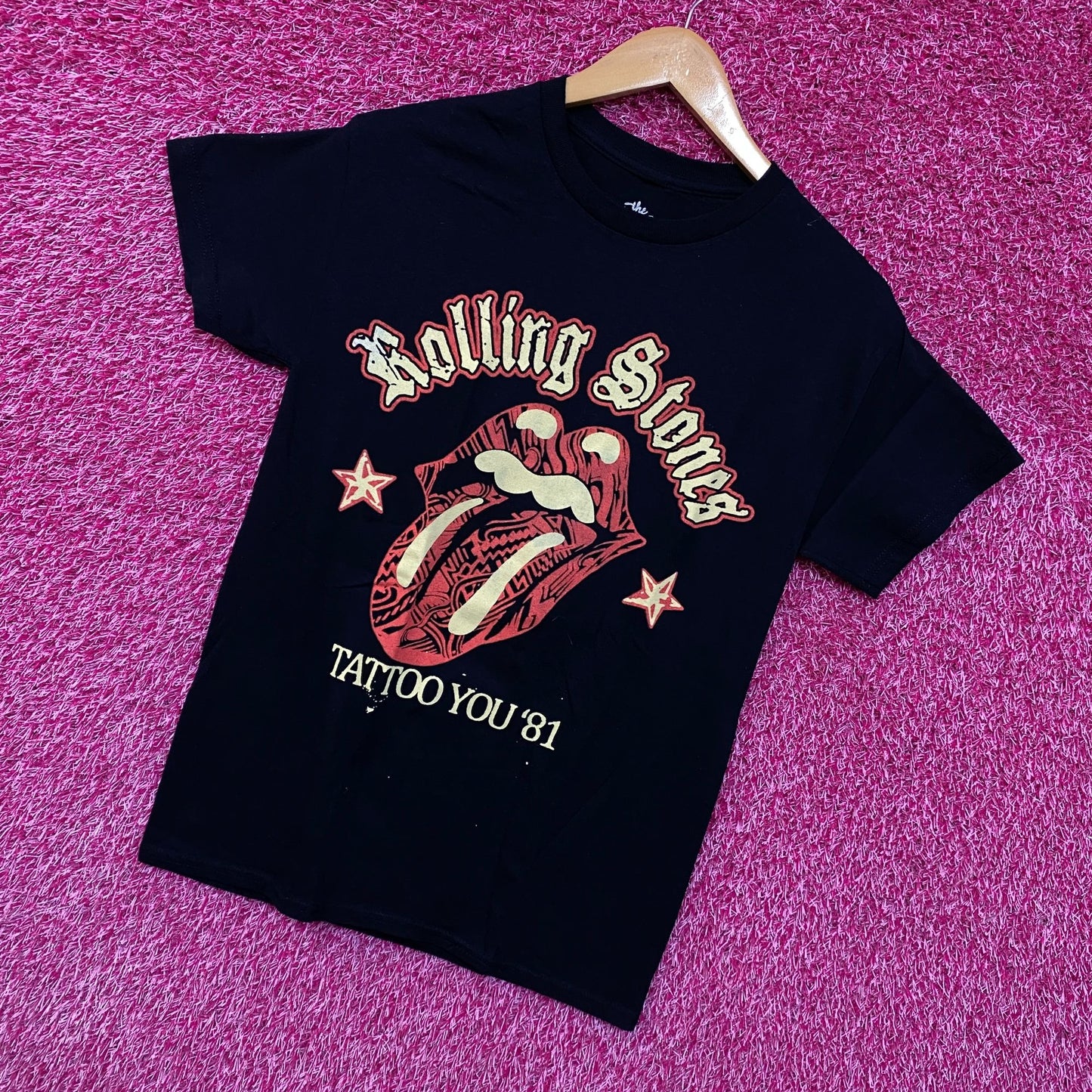 The Rolling Stones Tattoo You 81 Rock Tshirt size Small