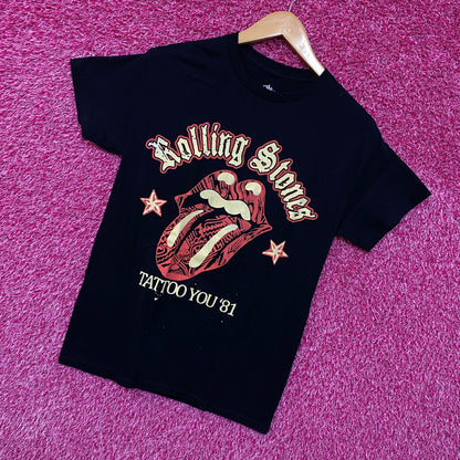 The Rolling Stones Tattoo You 81 Rock Tshirt size Small