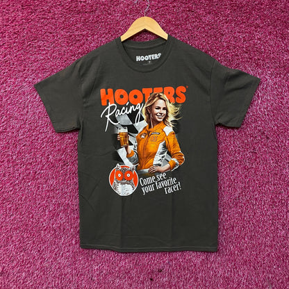 Hooters Racing Come See Your Favorite Racer T-Shirt Medium