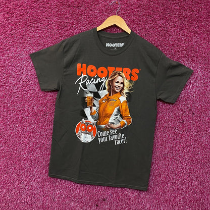 Hooters Racing Come See Your Favorite Racer T-Shirt Medium