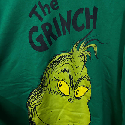 The Grinch Face Guly Christmas Sweater size extra large