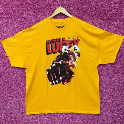 One Piece Luffy Gear 4 Bounce Man Whole Cake Island Arc T-Shirt 2XL