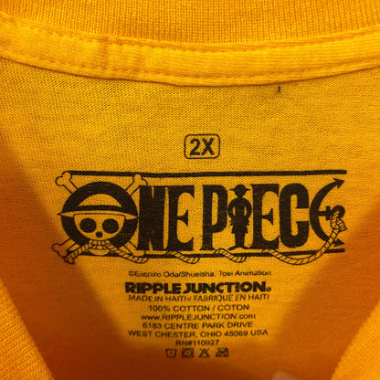 One Piece Luffy Gear 4 Bounce Man Whole Cake Island Arc T-Shirt 2XL