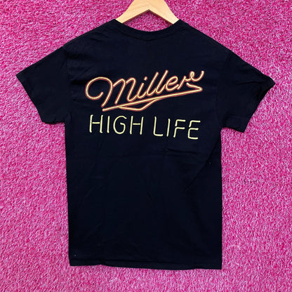 Junk Food Miller High Life Neon Graphic T-Shirt XS