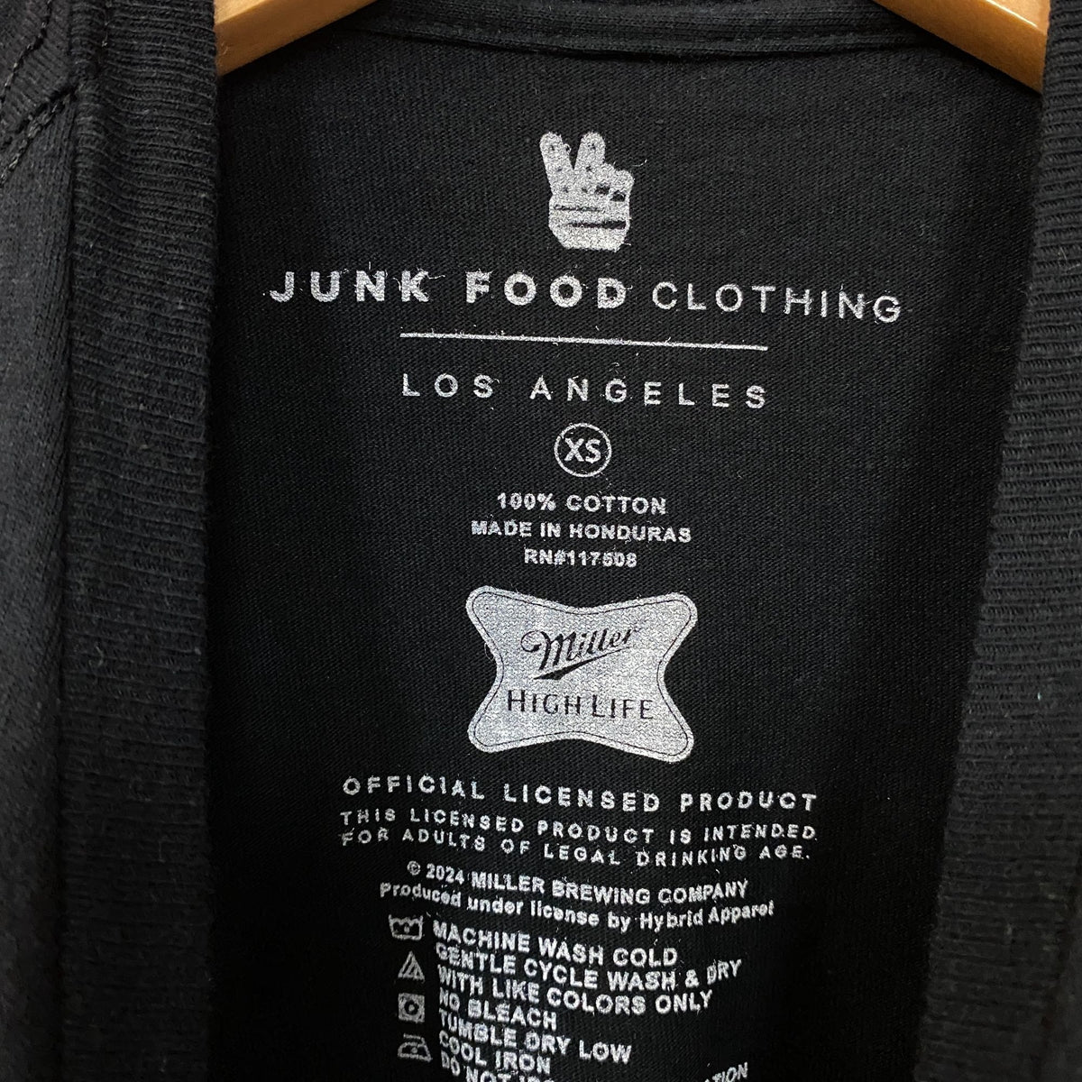 Junk Food Miller High Life Neon Graphic T-Shirt XS