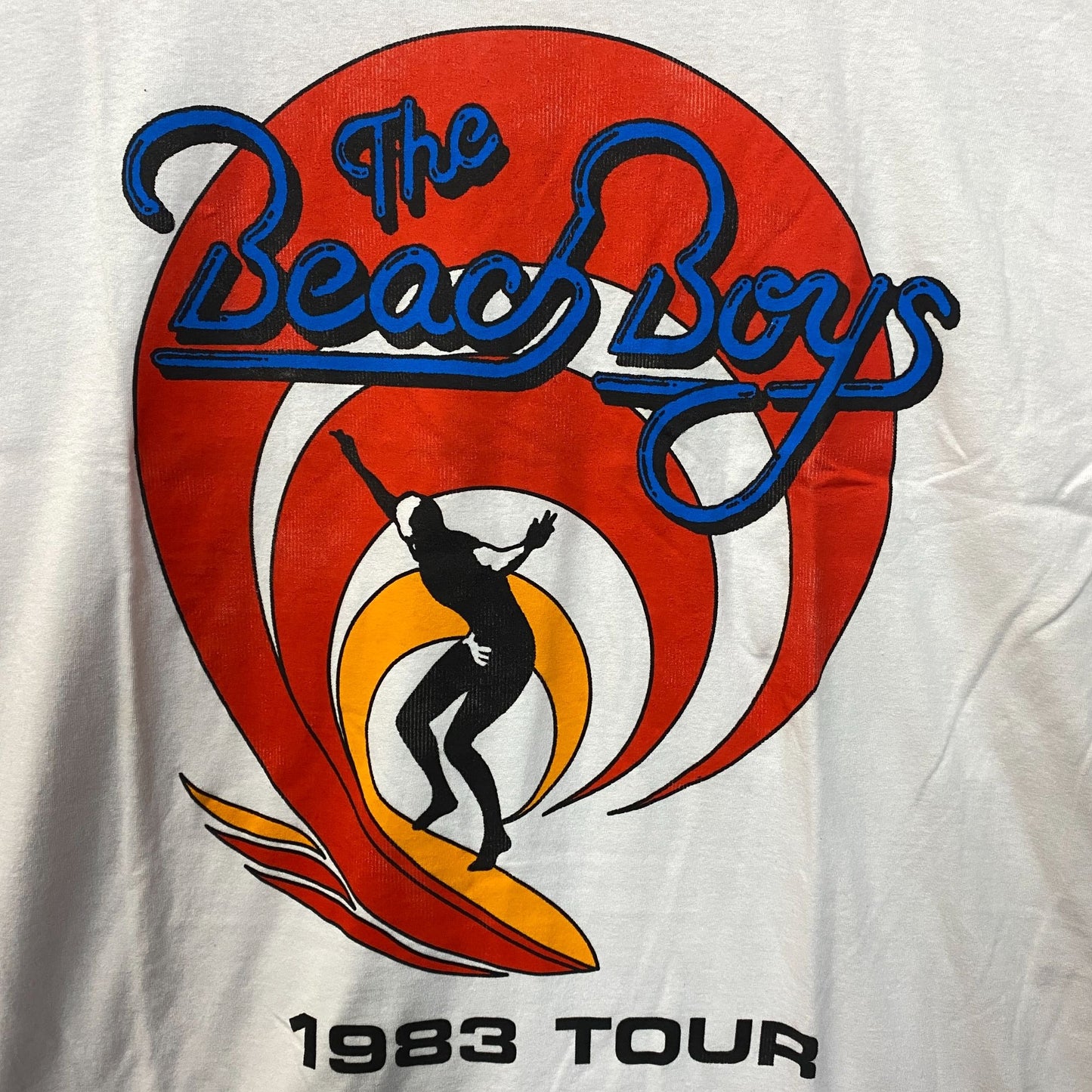 The Beach Boys 1983 Tour Rock Band T-Shirt XL