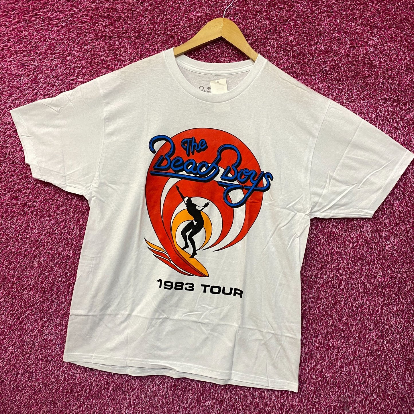 The Beach Boys 1983 Tour Rock Band T-Shirt XL