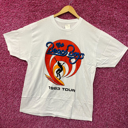 The Beach Boys 1983 Tour Rock Band T-Shirt XL