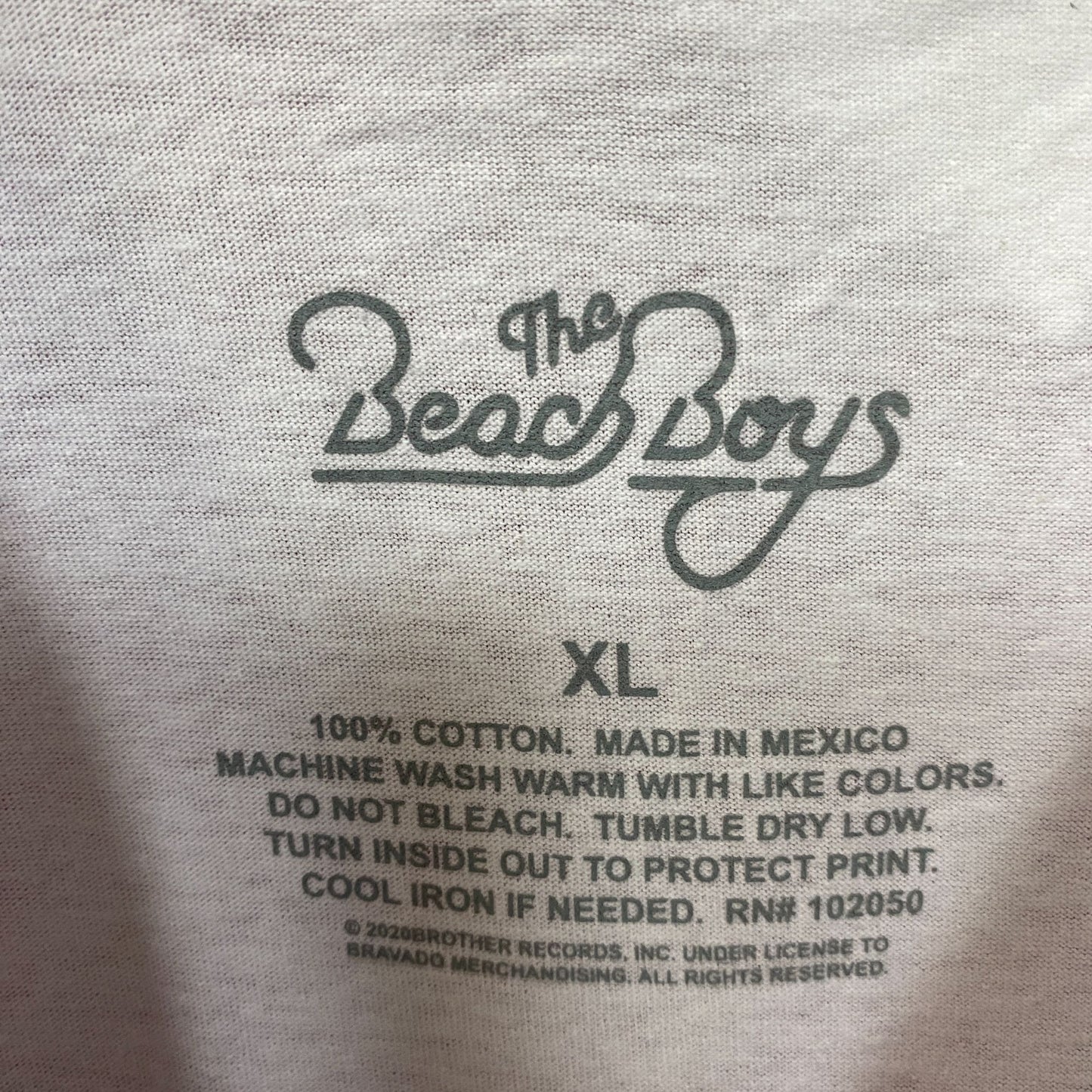 The Beach Boys 1983 Tour Rock Band T-Shirt XL