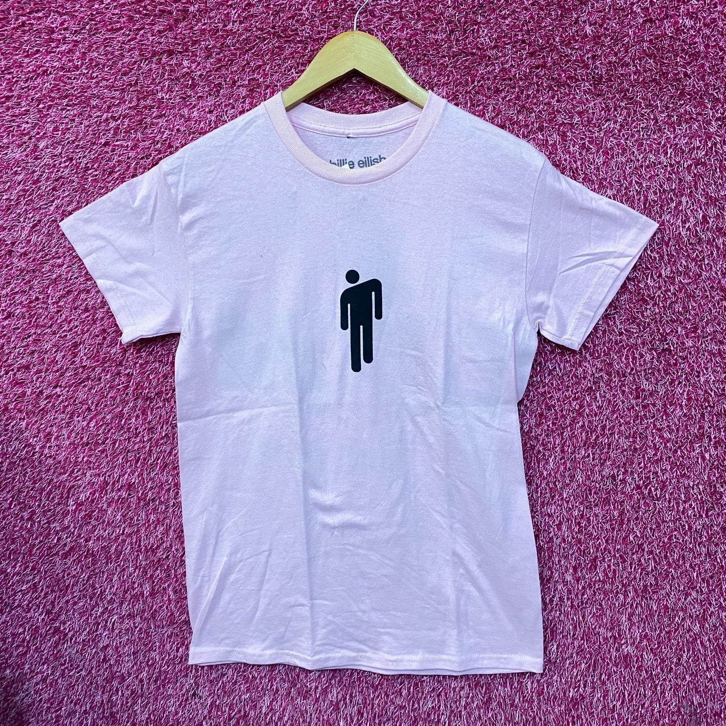 Billie Eilish Portrait Collage Bedroom Pop T-Shirt Medium