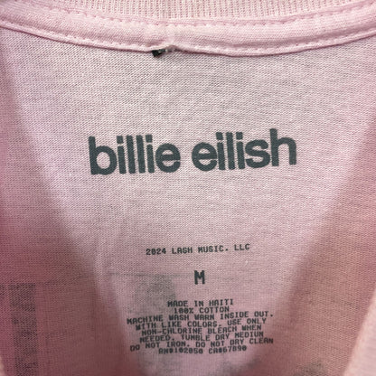 Billie Eilish Portrait Collage Bedroom Pop T-Shirt Medium