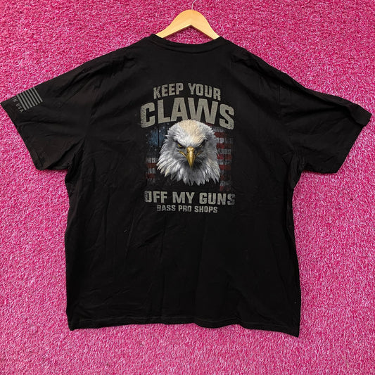 Bass Pro Shops "Claws Off My Guns" Graphic T-Shirt 4XL