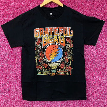 The Grateful Dead Est 1965 Rock Band T-Shirt Size Small