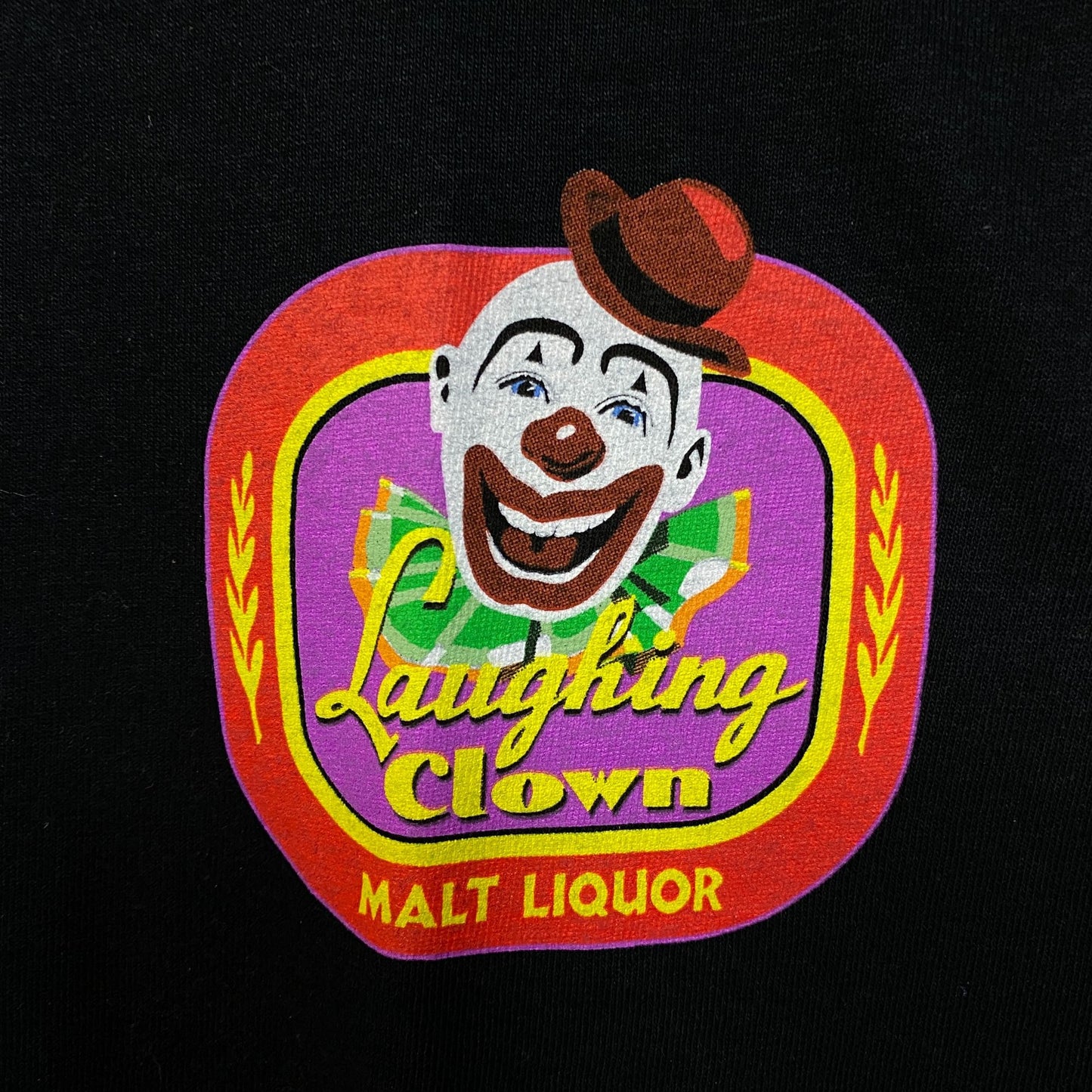 Talladega Nights Laughing Clown Malt Liquor #26 Racing tshirt size XL