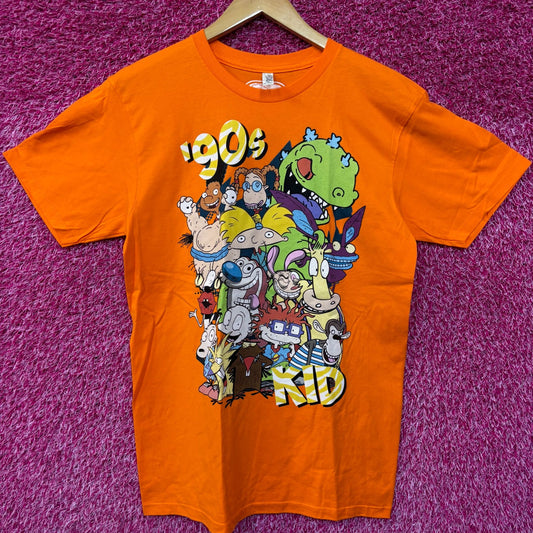 Nickelodeon 90s Kids collage T-shirt size medium