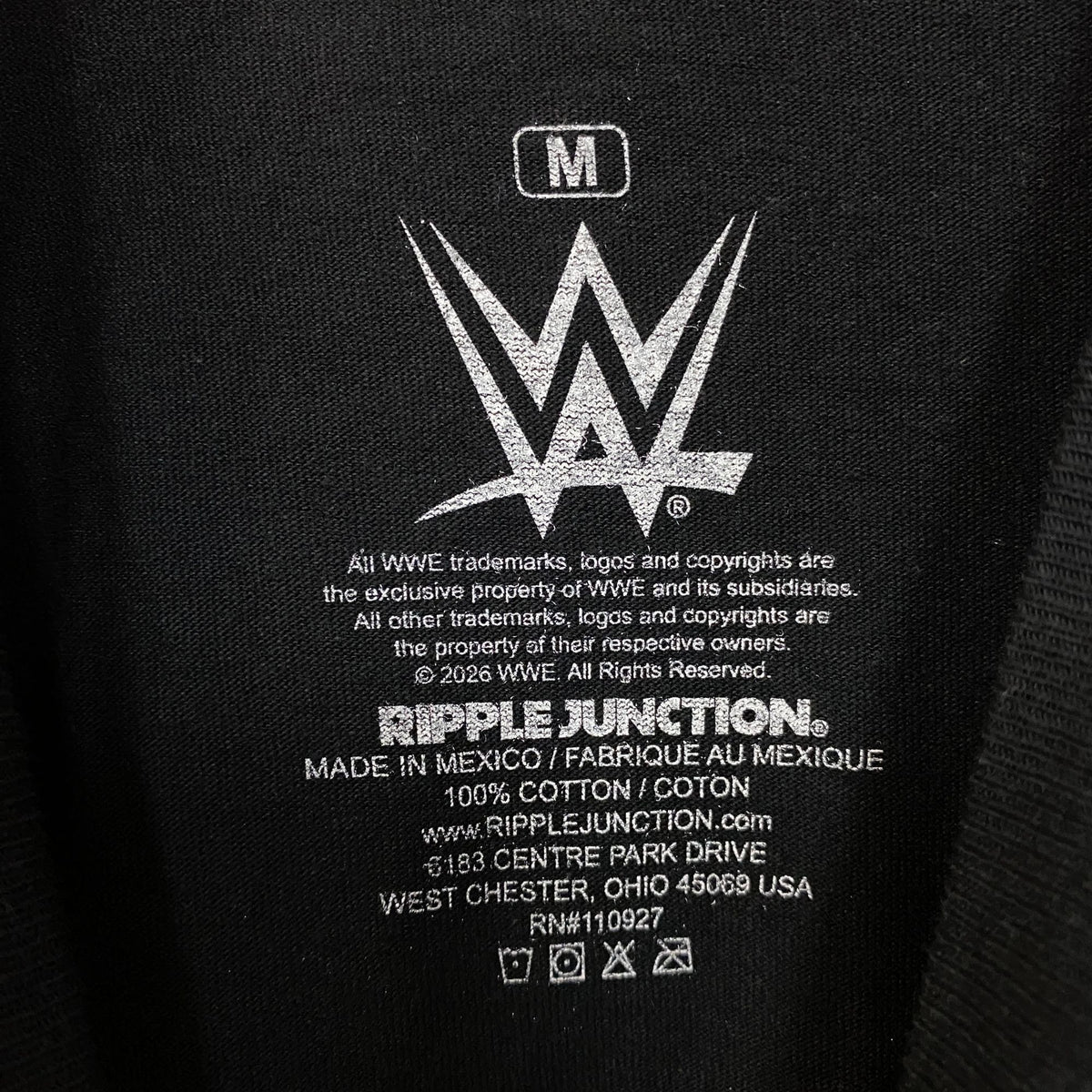 WWE CM Punk Vintage Style Best in the World Graphic T-Shirt Medium