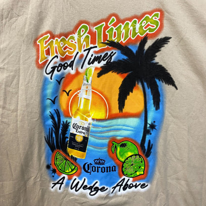 Corona Extra Beer Promo Fresh Limes T-Shirt 4XL