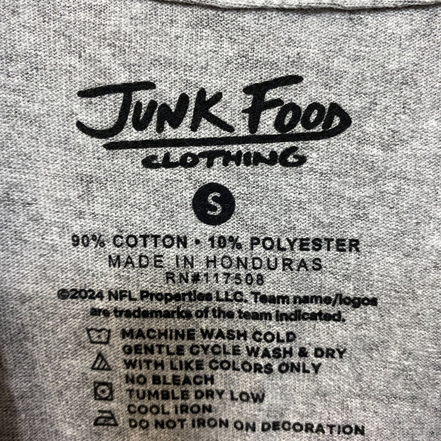 Junk Food NFL Miami Dolphins Logo T-Shirt Small