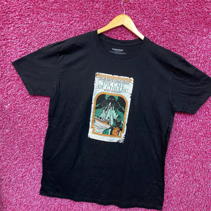 H.P. Lovecraft The Call Of Cthulhu Book Cover Design T-Shirt XL