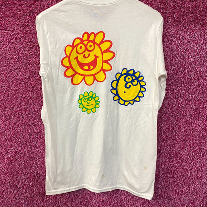 Keith Haring Telephone Art Long Sleeve Graphic T-Shirt Small