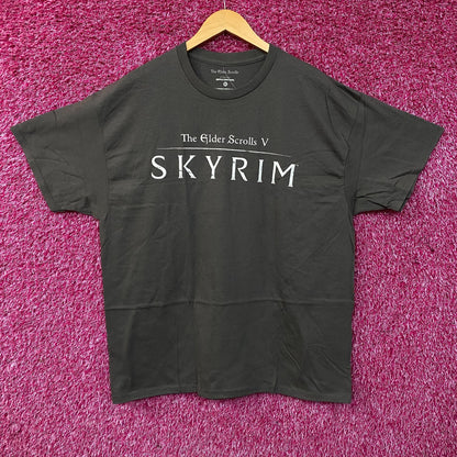The Elder Scrolls V: Skyrim Logo Graphic T-Shirt XL