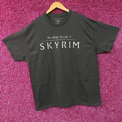 The Elder Scrolls V: Skyrim Logo Graphic T-Shirt XL