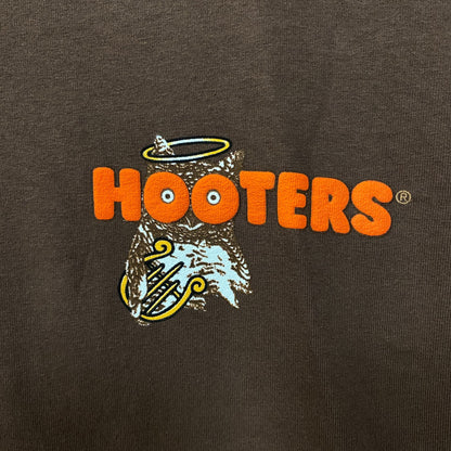 Hooters "Where Angels Get Their Wings!" Graphic T-Shirt Medium