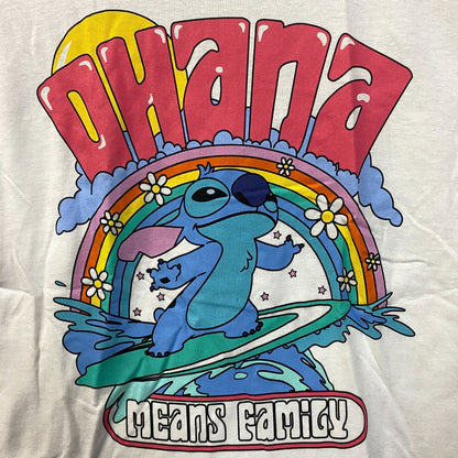 Lilo & Stitch Disney Movie Stitch Ohana Means Family T-Shirt Small