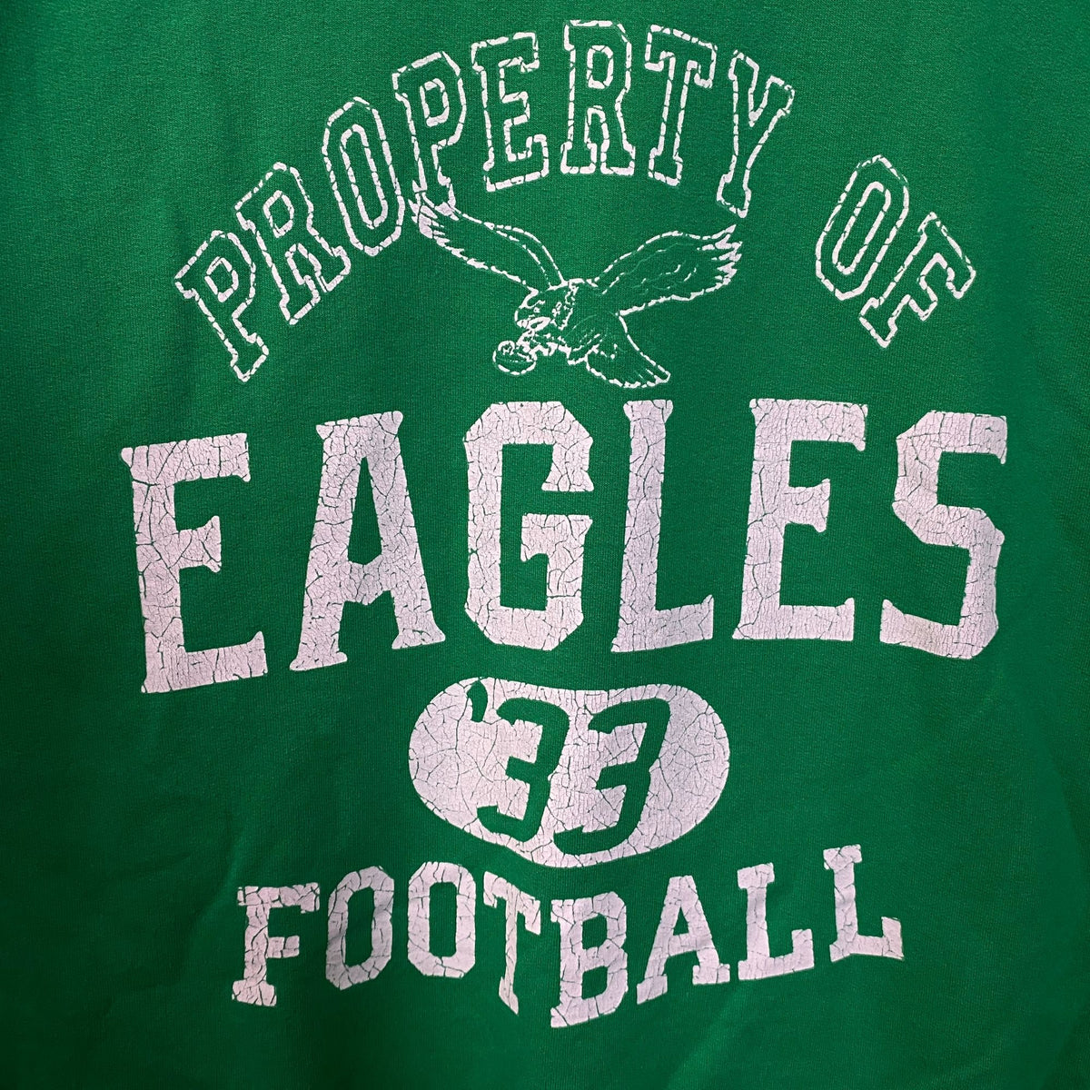 Junk Food Clothing Philadelphia Eagles Property Flea Market Crewneck Sweatshirt Large