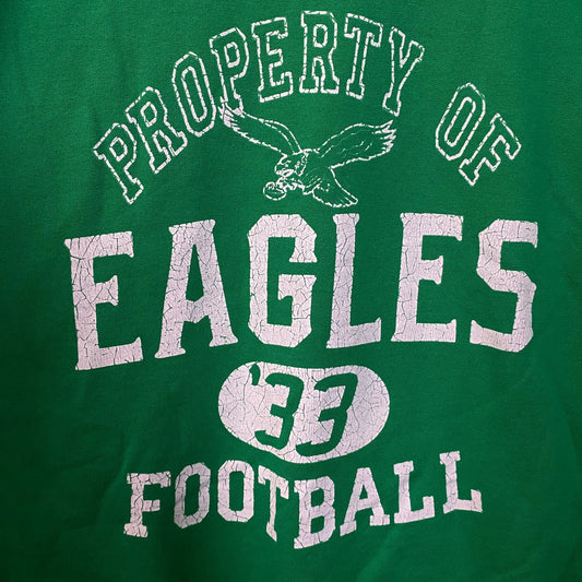 Junk Food Clothing Philadelphia Eagles Property Flea Market Crewneck Sweatshirt Large