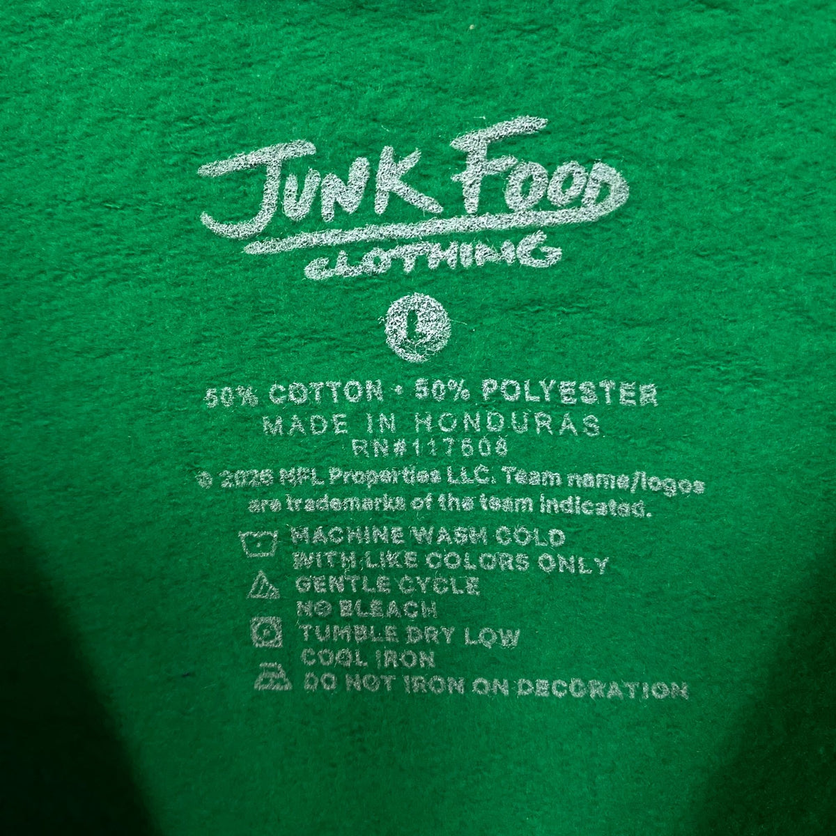Junk Food Clothing Philadelphia Eagles Property Flea Market Crewneck Sweatshirt Large