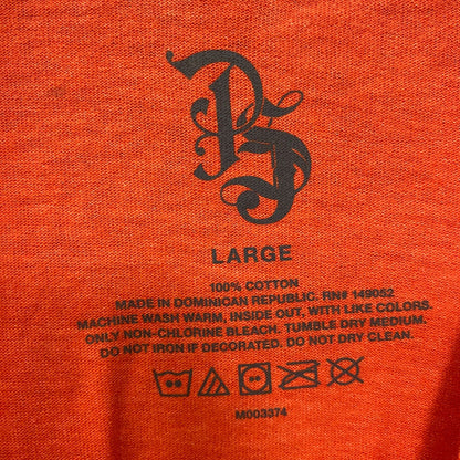 Shiesty Season Rapper Pooh Shiesty Orange T-Shirt Large