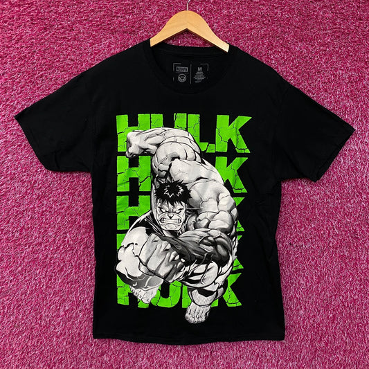 Marvel Hulk Smash Graphic T-Shirt Medium