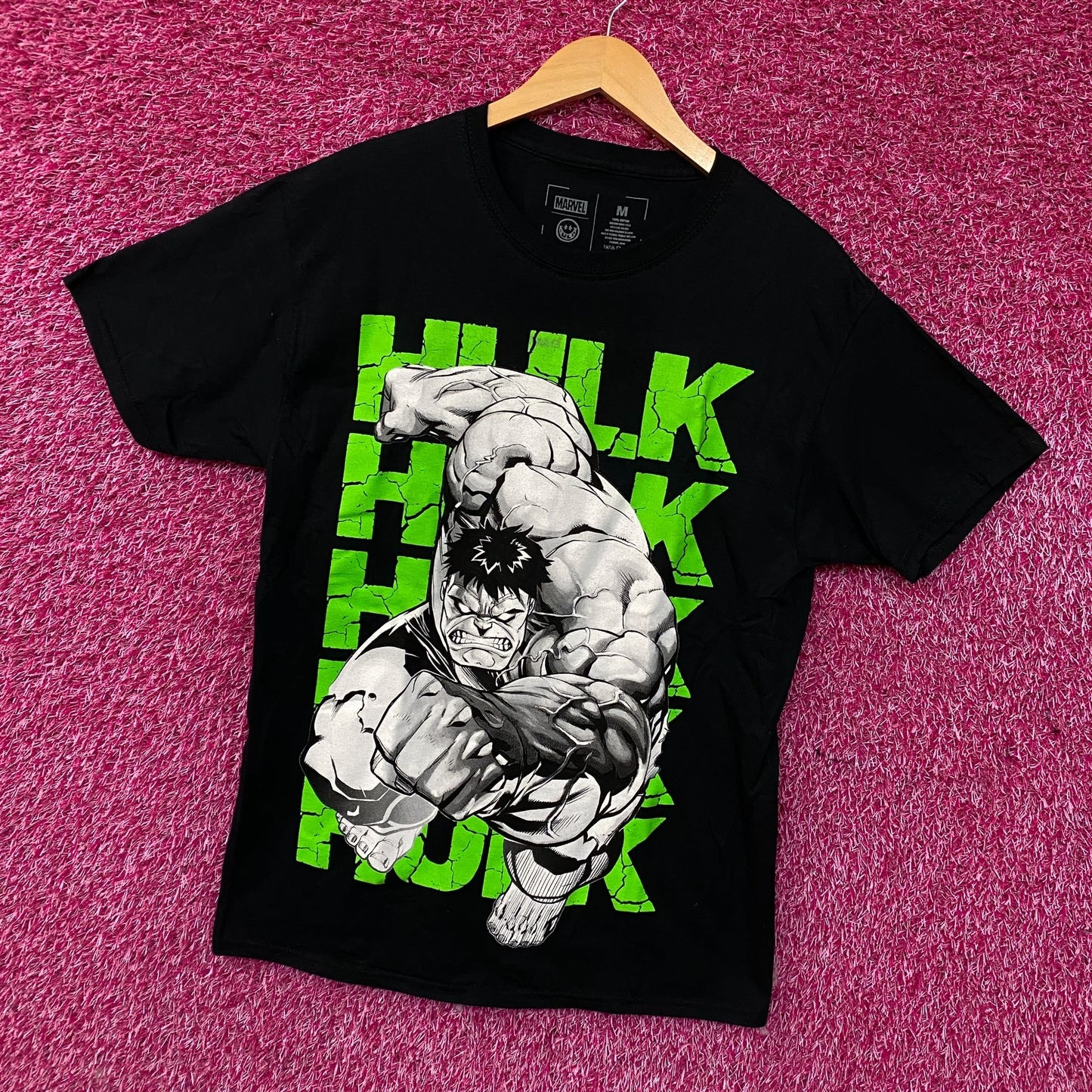 Marvel Hulk Smash Graphic T-Shirt Medium