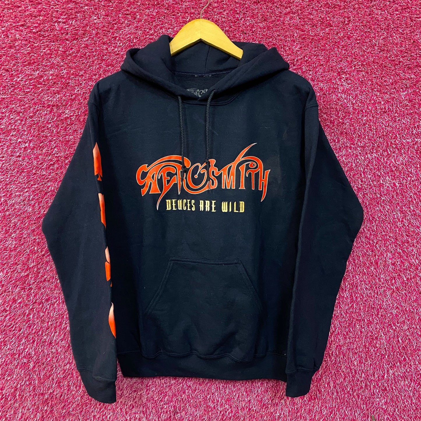 Aerosmith Ace of Spades Tour Hoodie size SM