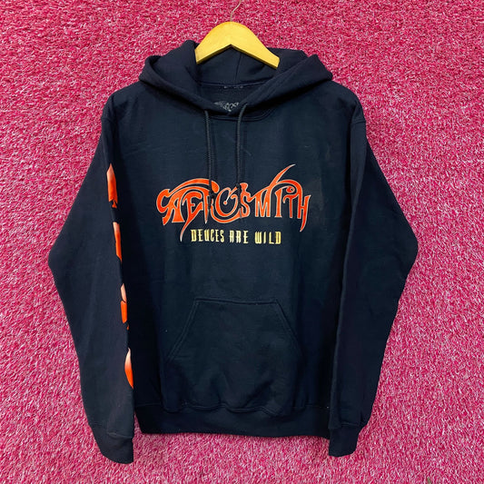 Aerosmith Ace of Spades Tour Hoodie size SM