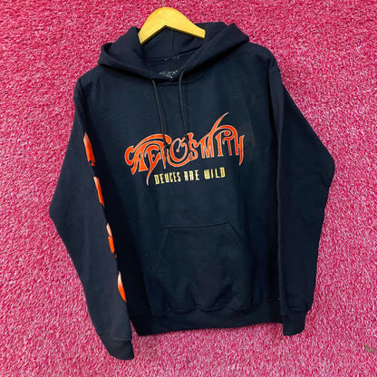 Aerosmith Ace of Spades Tour Hoodie size SM