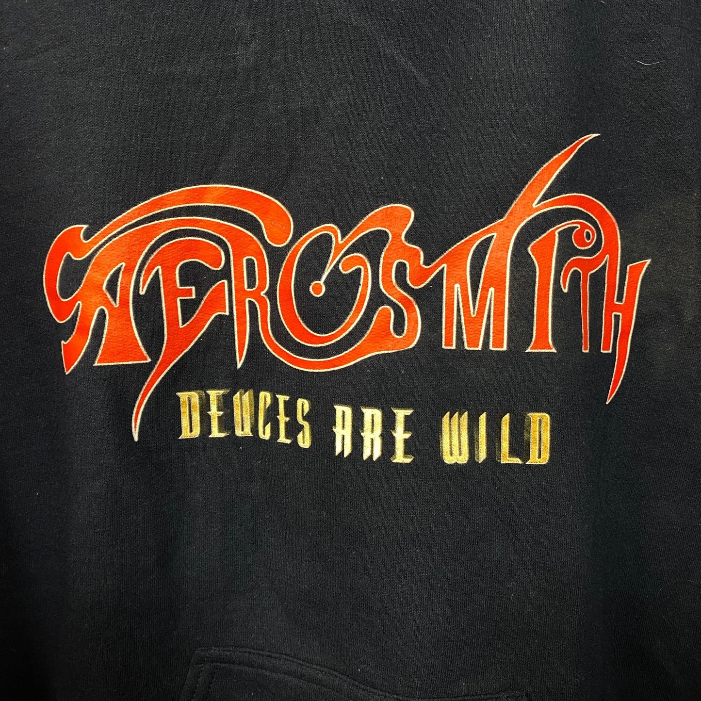 Aerosmith Ace of Spades Tour Hoodie size SM
