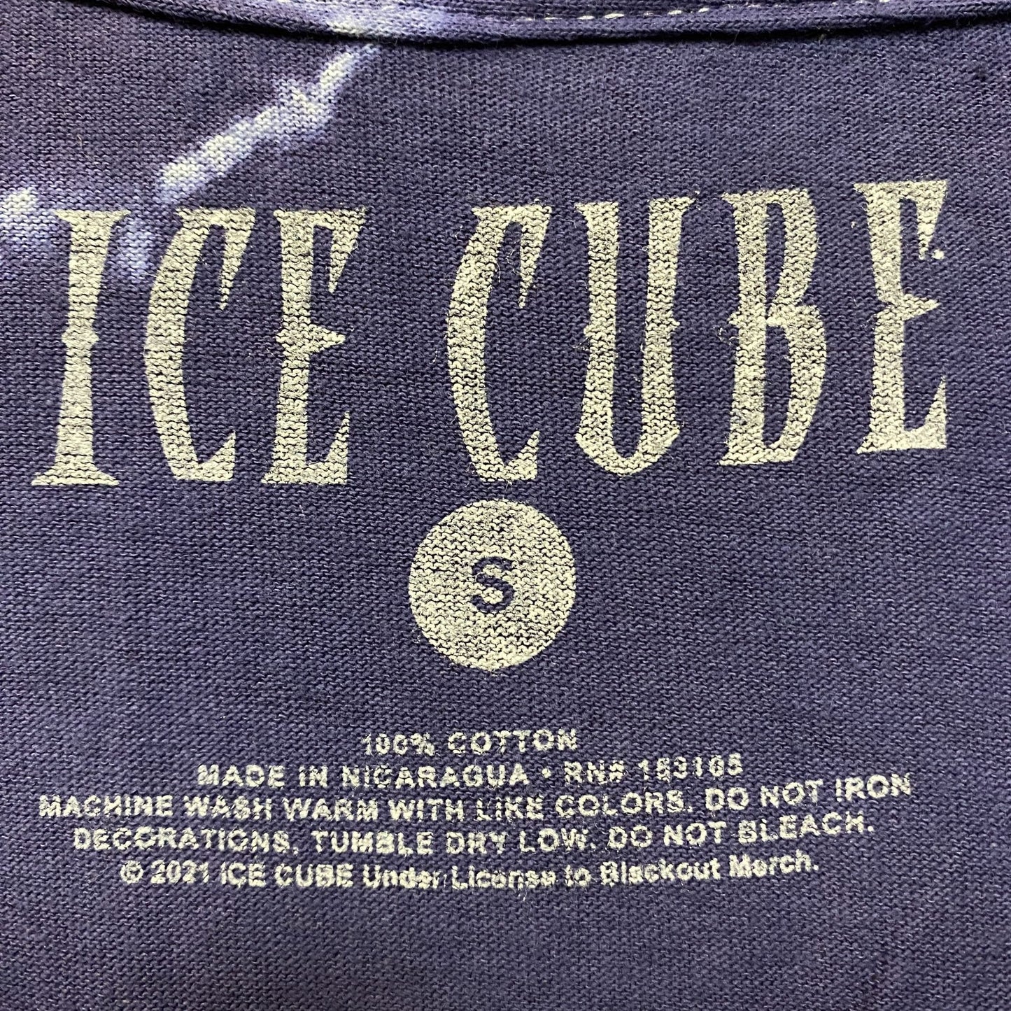 Ice Cube Electrifying West Coast Vey Own Rap Icon Tie Dye S
