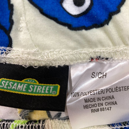 Sesame Street Character-Print Lounge Pajama Pants Small