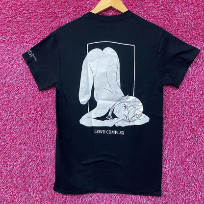 Lewd Complex Anime Hentai T-Shirt Small