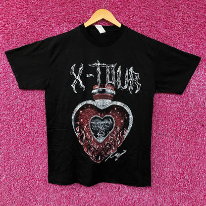 X-Tour Xavi Heart in a Bottle Tshirt size Large